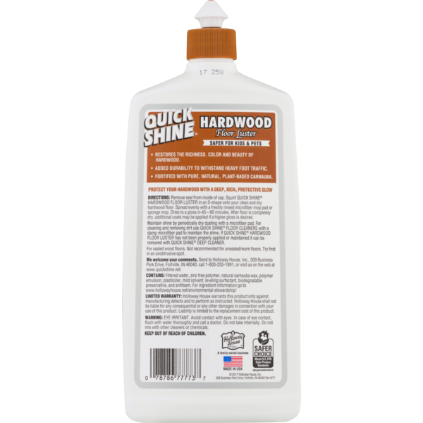 Holloway House Quick Shine High Traffic Hardwood Floor Luster 27