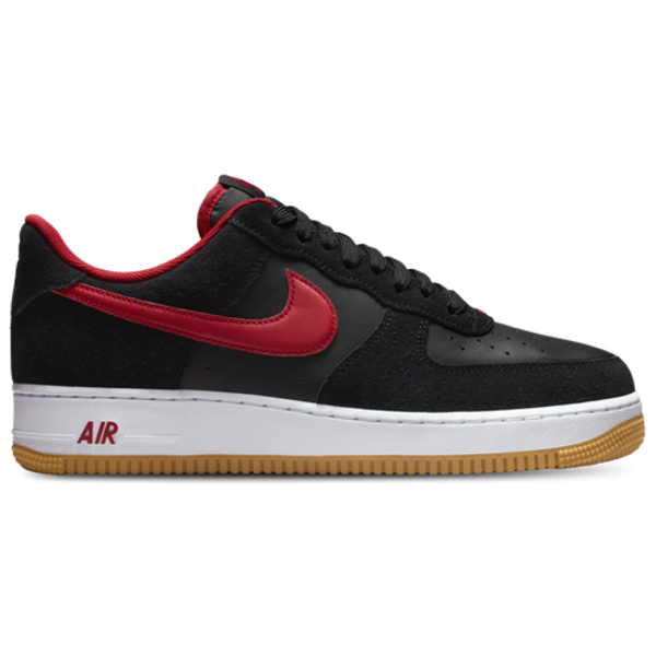 Nike Men's AF1 '07 LV8 1 Shoes, Size 9.5 - Black/Varsity Red/White