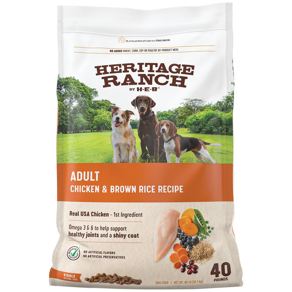 Grain Free Heb Puppy Food Heritage Ranch Grain Free Dog Food H-E-B