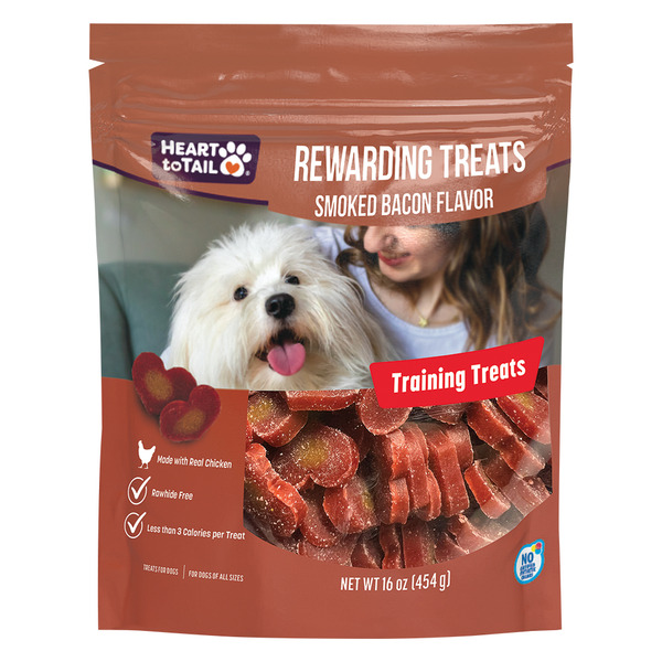 Heart to Tail Rewarding Dog Treat, Smoked Bacon Flavor
