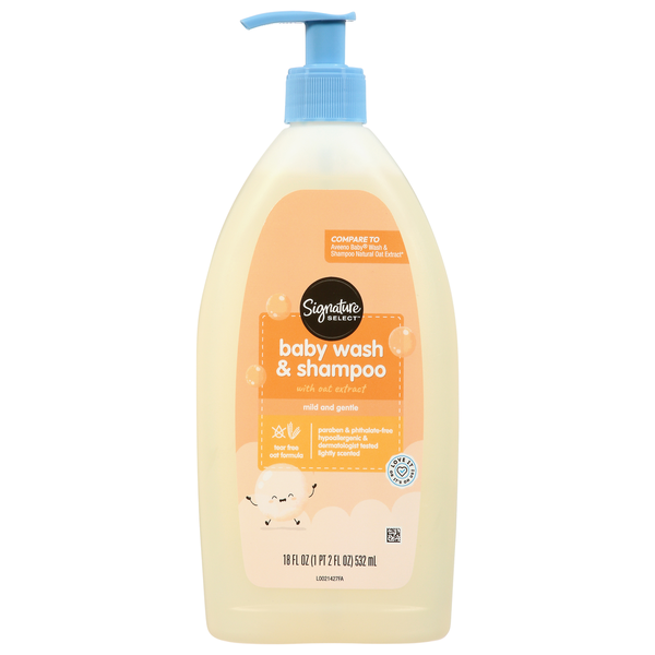 Signature SELECT Baby Wash & Shampoo with Oat Extract