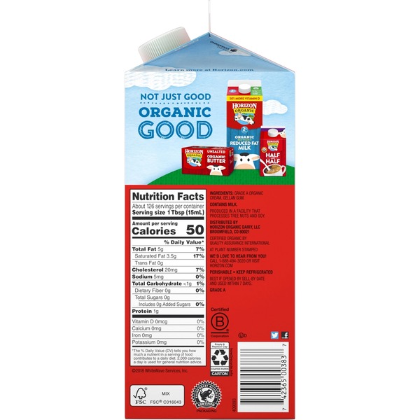 30 Whipping Cream Nutrition Label Labels Design Ideas 2020