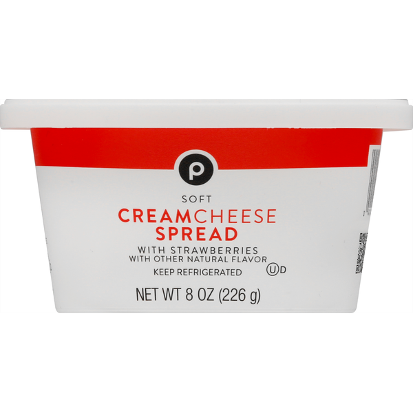 Publix Cream Cheese Spread, with Strawberries, Soft (8 oz) Instacart
