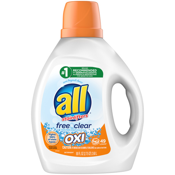 Publix all Liquid Laundry Detergent with OXI Stain Removers and