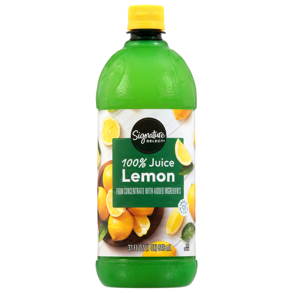 Signature SELECT Lemon 100% Juice
