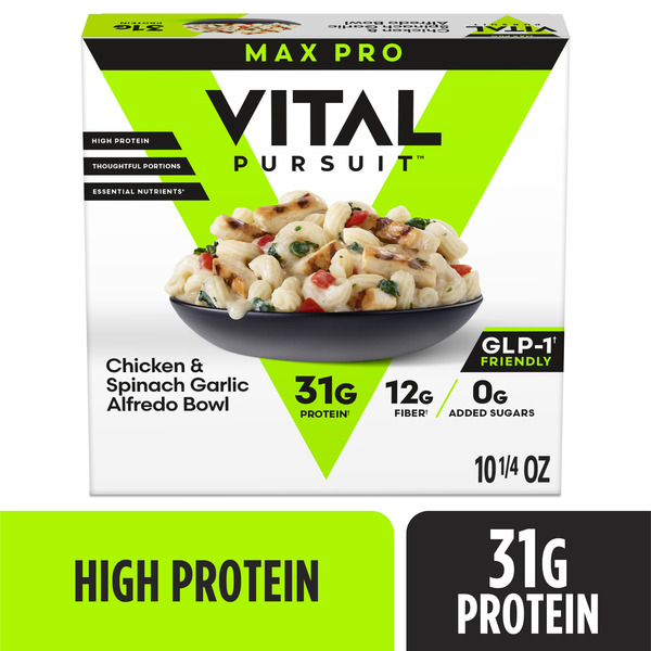 Vital Pursuit Frozen Meal Chicken Spinach Alfredo Same-Day