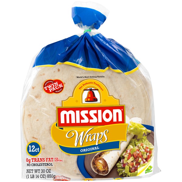 Mission Original Mission Original Wraps (30 oz) Instacart