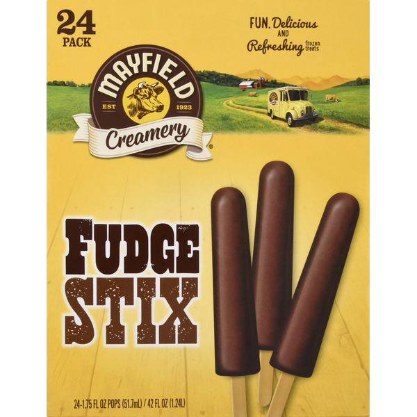 Mayfield Pop Stix, Fudge, 24 Pack (24 each) Instacart