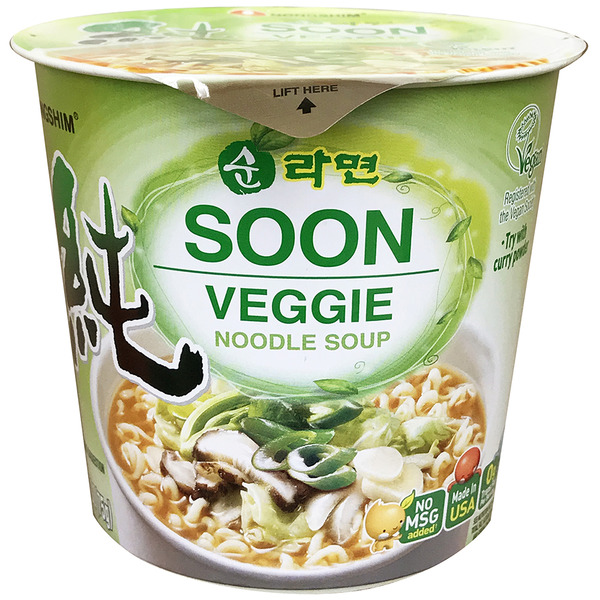 Nongshim Veggie Soon Noodle Soup