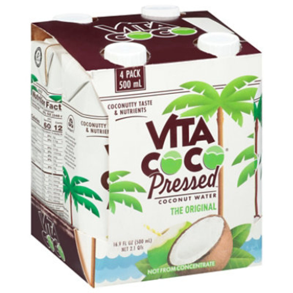 Vita Coco Pressed Coconut Water, Pressed Coconut