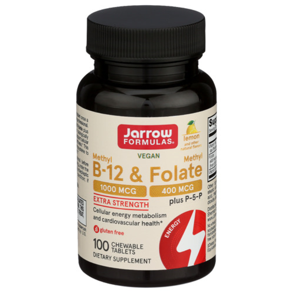 Sprouts Farmers Market Jarrow Formulas Methyl B12 & Methyl Folate, Plus P5P, Extra Strength
