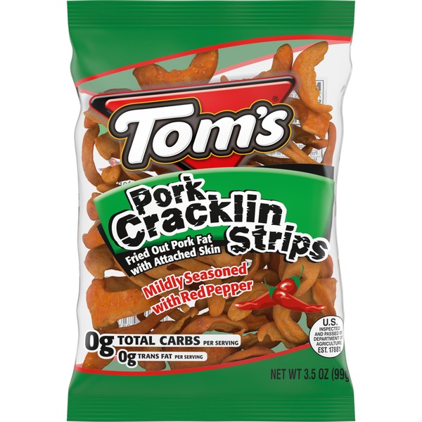 Tom's® Red Pepper Cracklin Strips (3.5 oz) Instacart