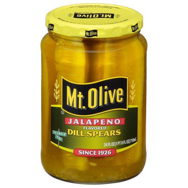 Mt. Olive Pickles, Dill Spears, Jalapeno Same-Day Delivery