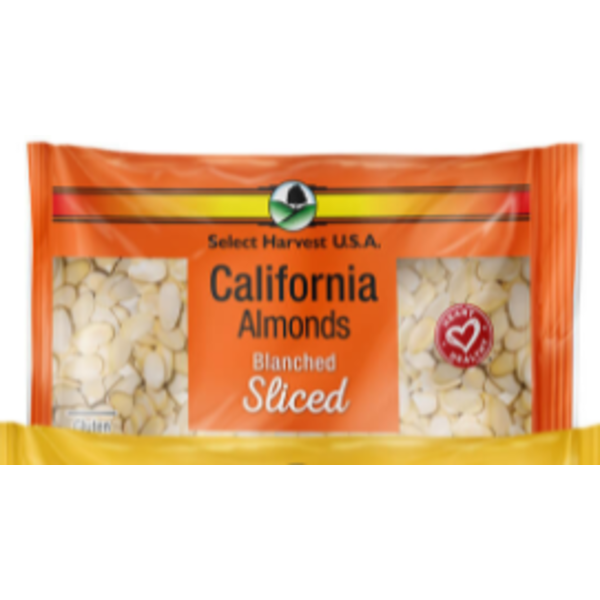 Almond Blanch Sliced - 3 Lb