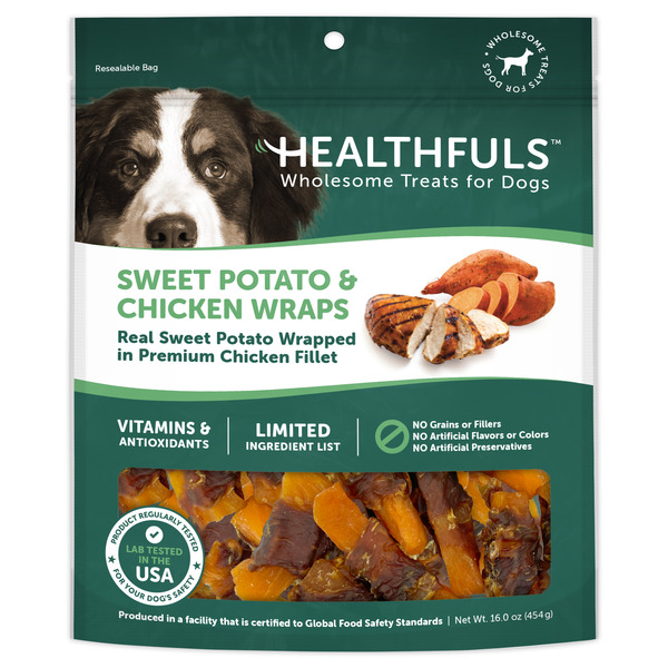 Healthfuls Sweet Potato & Chicken Wraps
