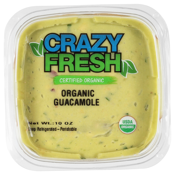 Crazy Fresh Organic Guacamole Same-Day Delivery or Pickup