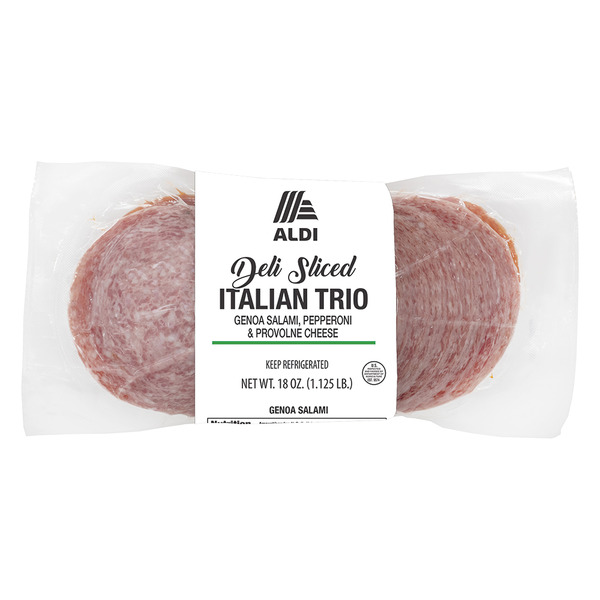 Italian Trio: Salami, Pepperoni, Provolone