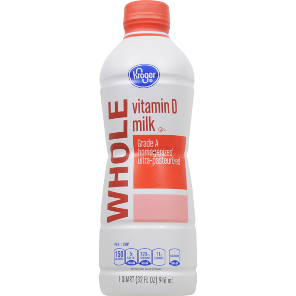 Kroger Whole Milk (1 qt) from Fry's Instacart