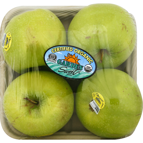 【20袋】グラニースミス Garden Sweet Apple, Granny Smith, Organic, 4 Pack Same-Day