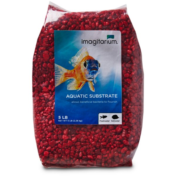 Imagitarium Strawberry Red Aquarium Gravel