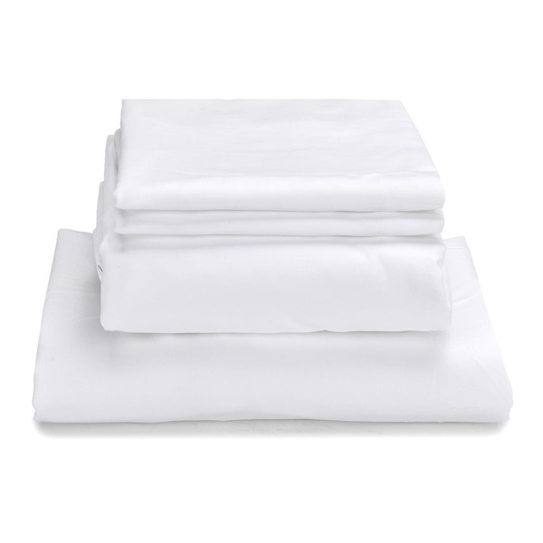 Vera Wang Queen 4-Piece Sheet Set - White