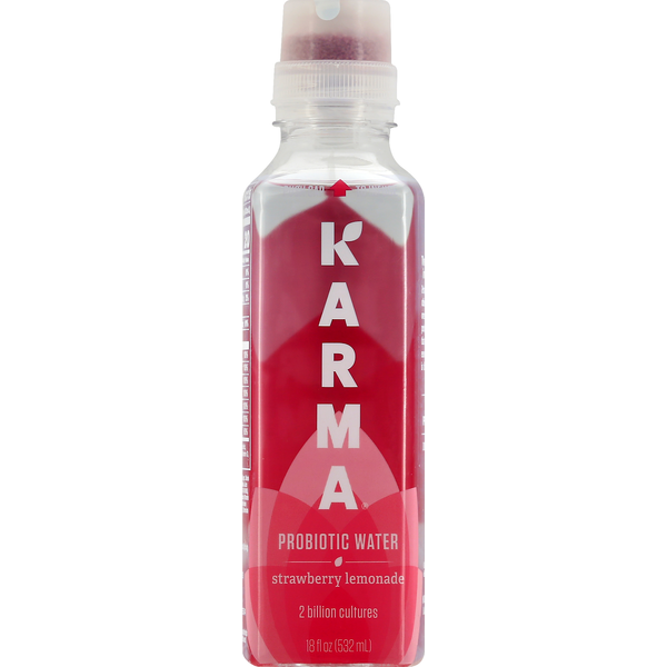 Karma Probiotic Water, Strawberry Lemonade (18 oz) from Walmart Instacart