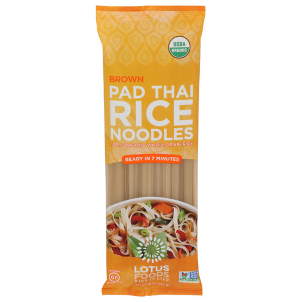 Sprouts Farmers Market Lotus Foods Organic Brown Rice Pad Thai Noodles
