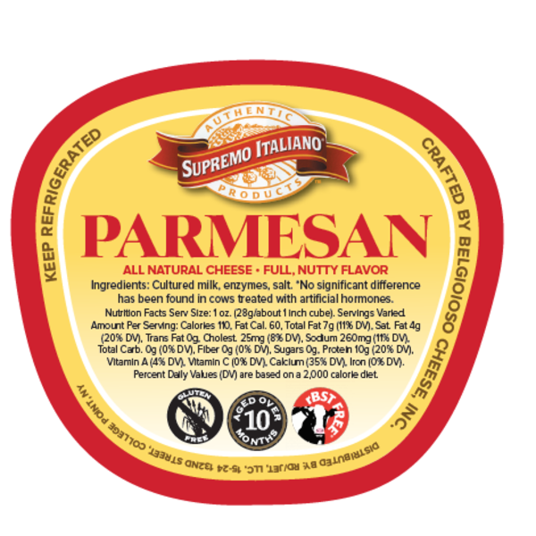 Supremo Italiano - Parmesan 1/2 Wheel R/W