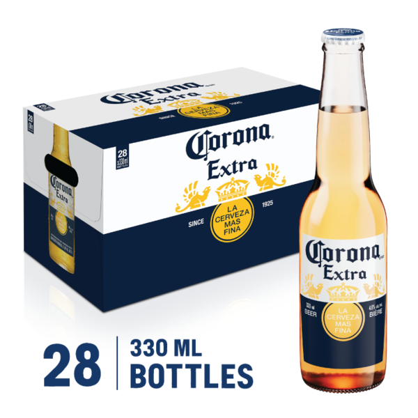Corona Extra Beer Bottles 28 x 330 ml