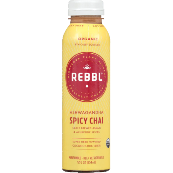 REBBL Ashwagandha Spicy Chai Super Herb Elixir Same-Day