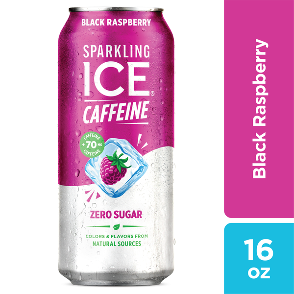 Sparkling Ice® Black Raspberry Plus Caffeine Sparkling Water