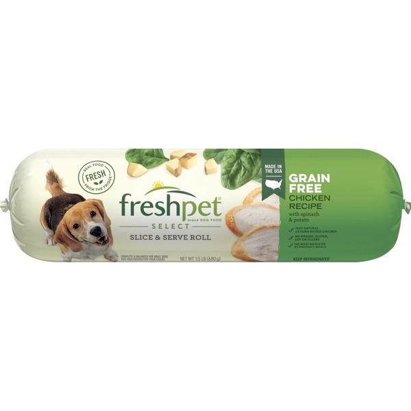 Freshpet Select Slice & Serve Roll Complete & Balanced For Adult Dogs