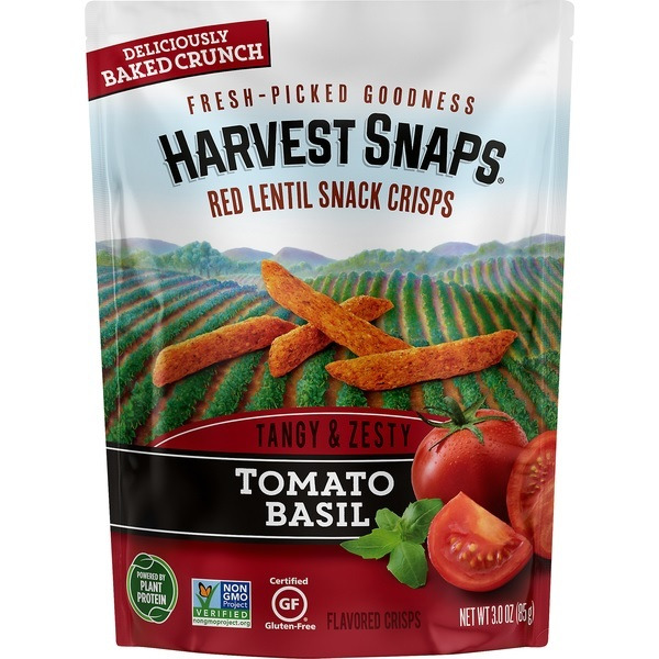 lentil snack crisps