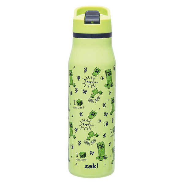 Zak! 20 oz Character SS Bottle, Minecraft Same-Day Delivery or