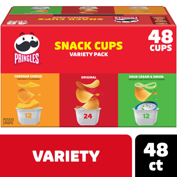 Pringles - Variety Chip Snack Pack - 48 Ct Delivery or Pickup