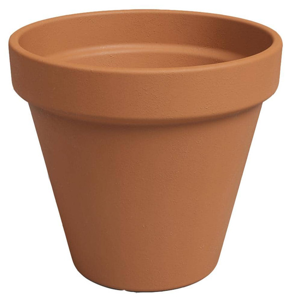 Vigoro 14 In. Clay Standard Pot