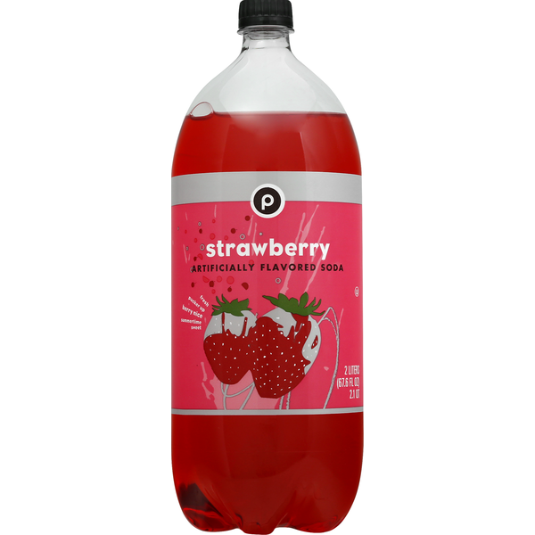 Publix Soda, Strawberry (2 oz) Instacart