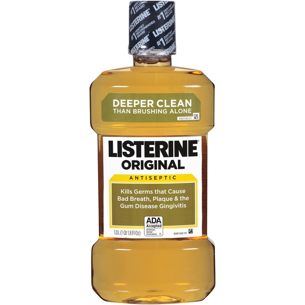 Listerine® Original Antiseptic Adult Mouthwash from Giant Food Instacart
