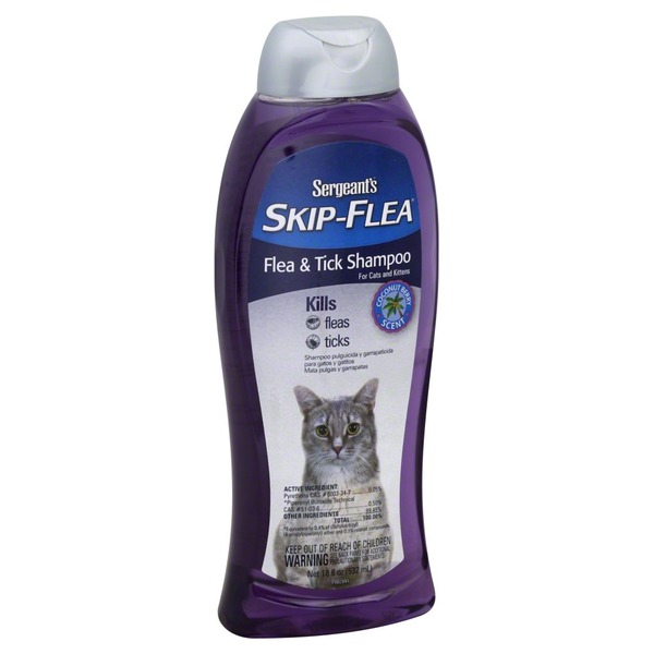 Sergeant's Flea & Tick Shampoo, for Cats and Kittens, Coconut Berry