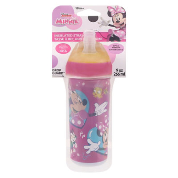 Minnie Mouse Insulated Cup With Straw