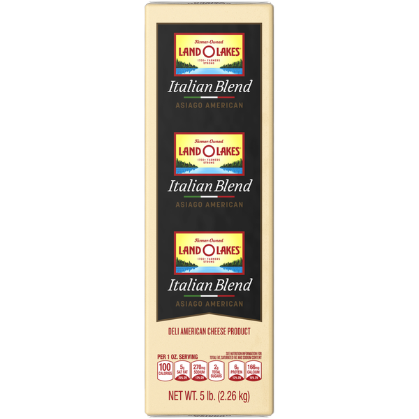 Land O Lakes Deli Italian Blend Asiago American Cheese
