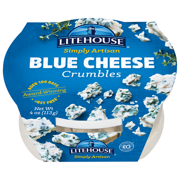 Litehouse Blue Cheese, Crumbles Same-Day Delivery or Pickup | Coborn's Marketplace Litehouse Blue Cheese, Crumbles Same-Day Delivery or Pickup | Coborn's Marketplace
