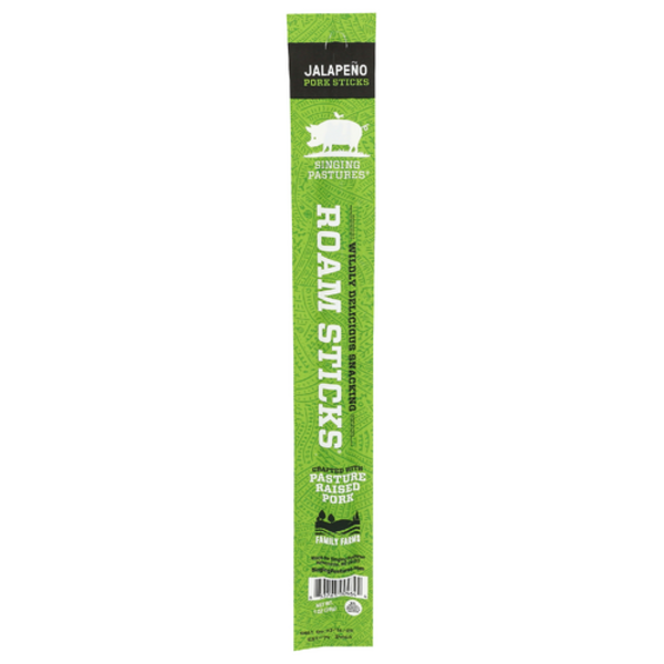 Singing Pastures Jalapeno Pork Jerky Stick Same-Day Delivery or