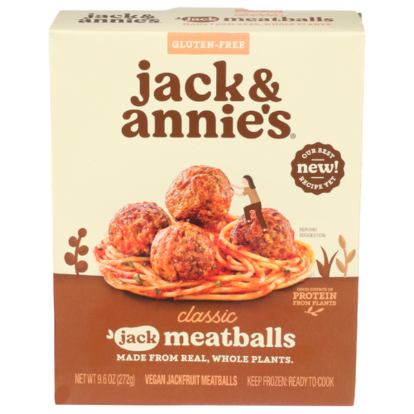 Jack & Annies Classic Jackfruit Meatballs Same-Day Delivery or
