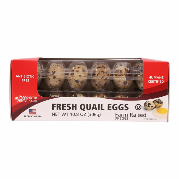 Manchester Farms Fresh Quail Eggs, 36-count