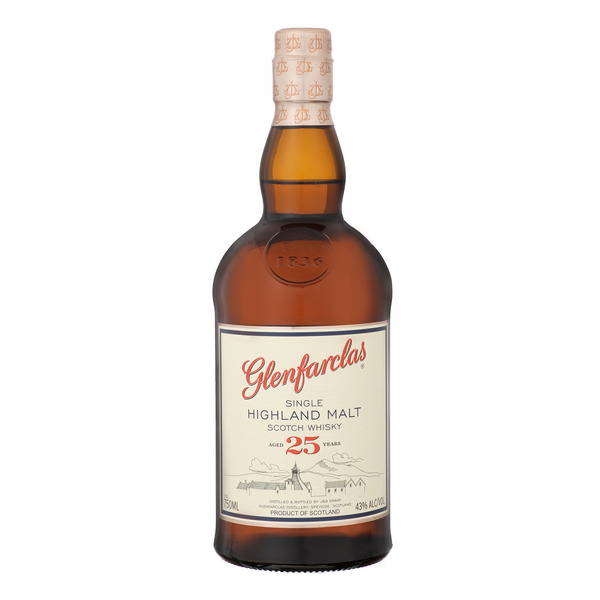 Glenfarclas 25 Years Aged Single Highland Malt Scotch Whisky