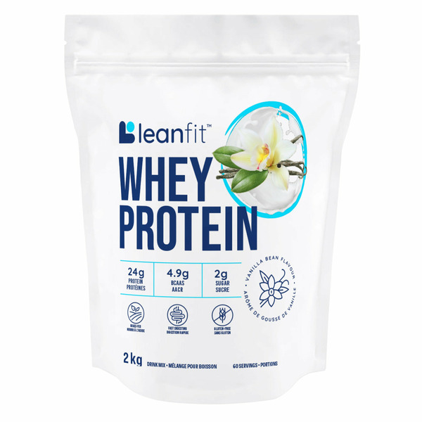 Leanfit Vanilla Flavour Whey Protein