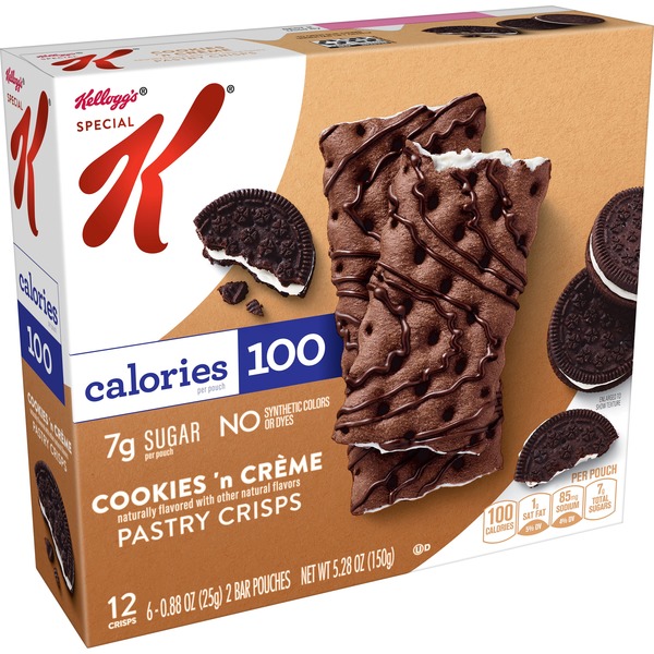 Kellogg's Special K Pastry Crisps Cookies & Crème (5.28 oz) Instacart