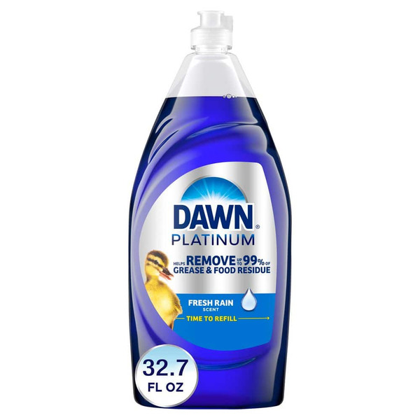 Dawn Platinum 32.7 Oz. Fresh Rain Scent Liquid Hand Dish Soap