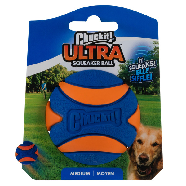 Chuckit! Squeaker Ball, Ultra, Medium